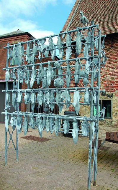 Fish rack in situ Kings Lynn1