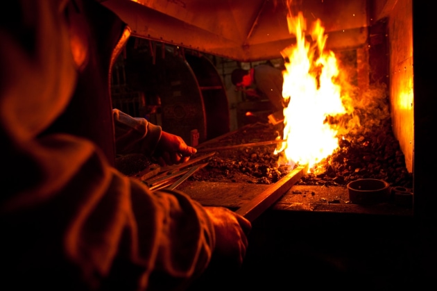British blacksmith metal art