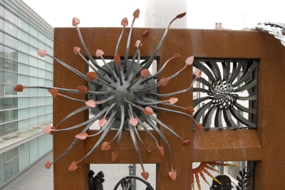 Adrian Wood (left) Helen Roberts (right)