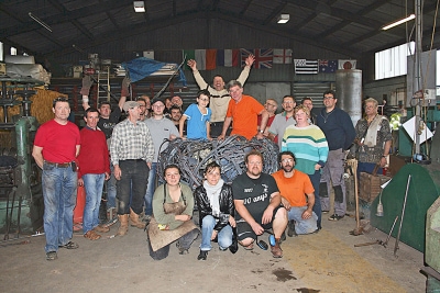 Group photo with the nest