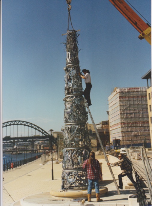Blacksmiths Needle installation