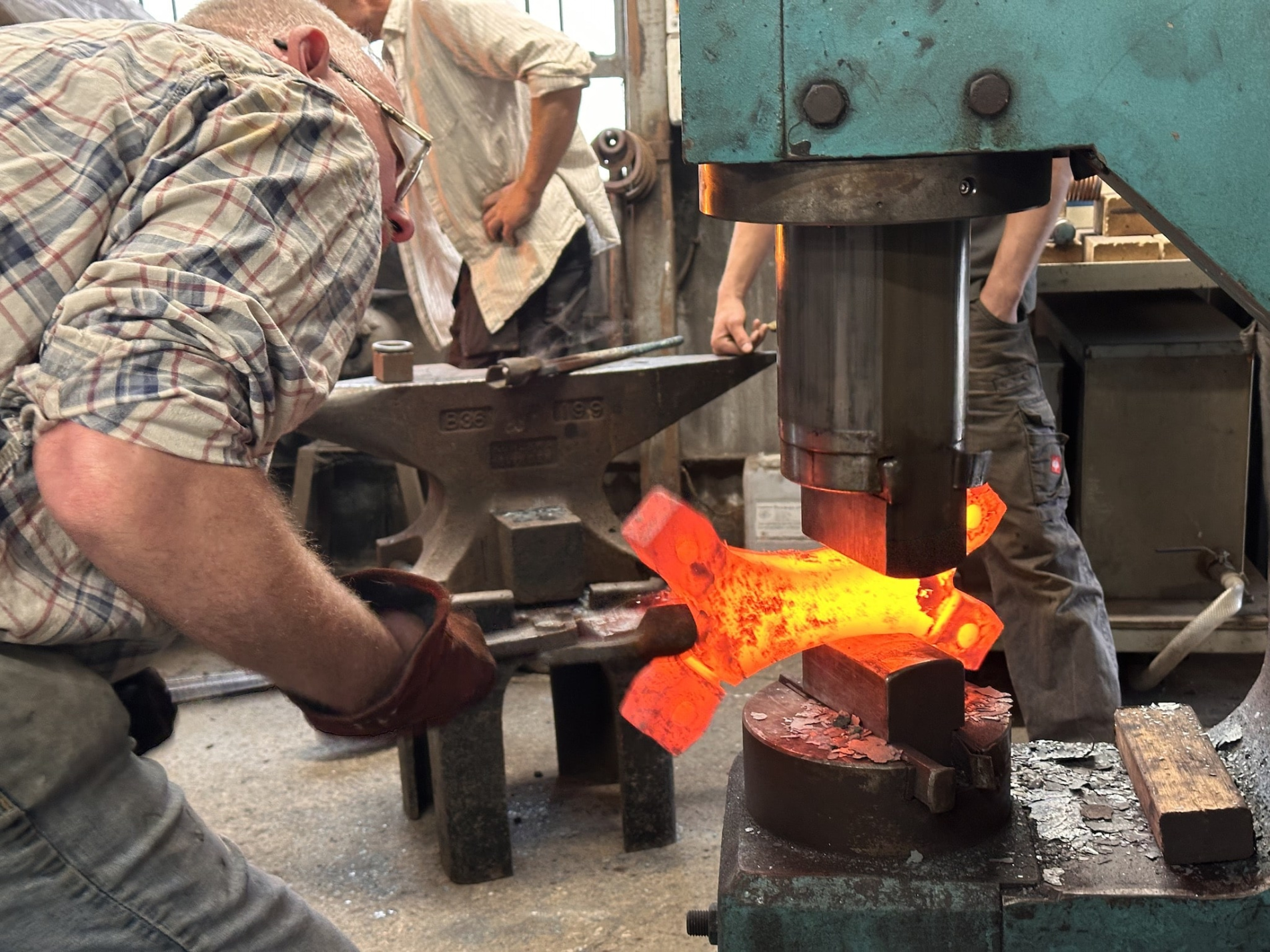 British blacksmith metal art